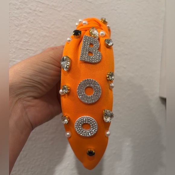 Accessories - BOO Embellished Knot Headband